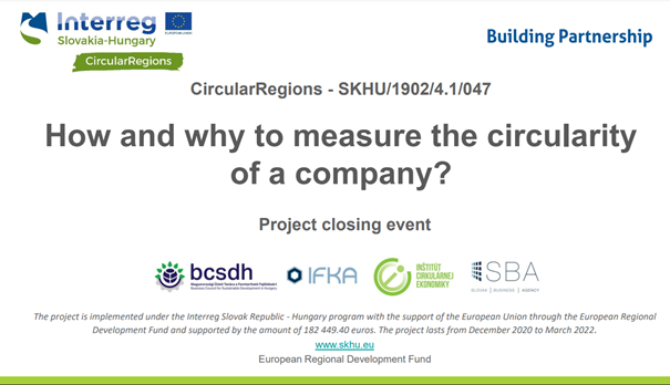 How and why to measure the circularity of your company?